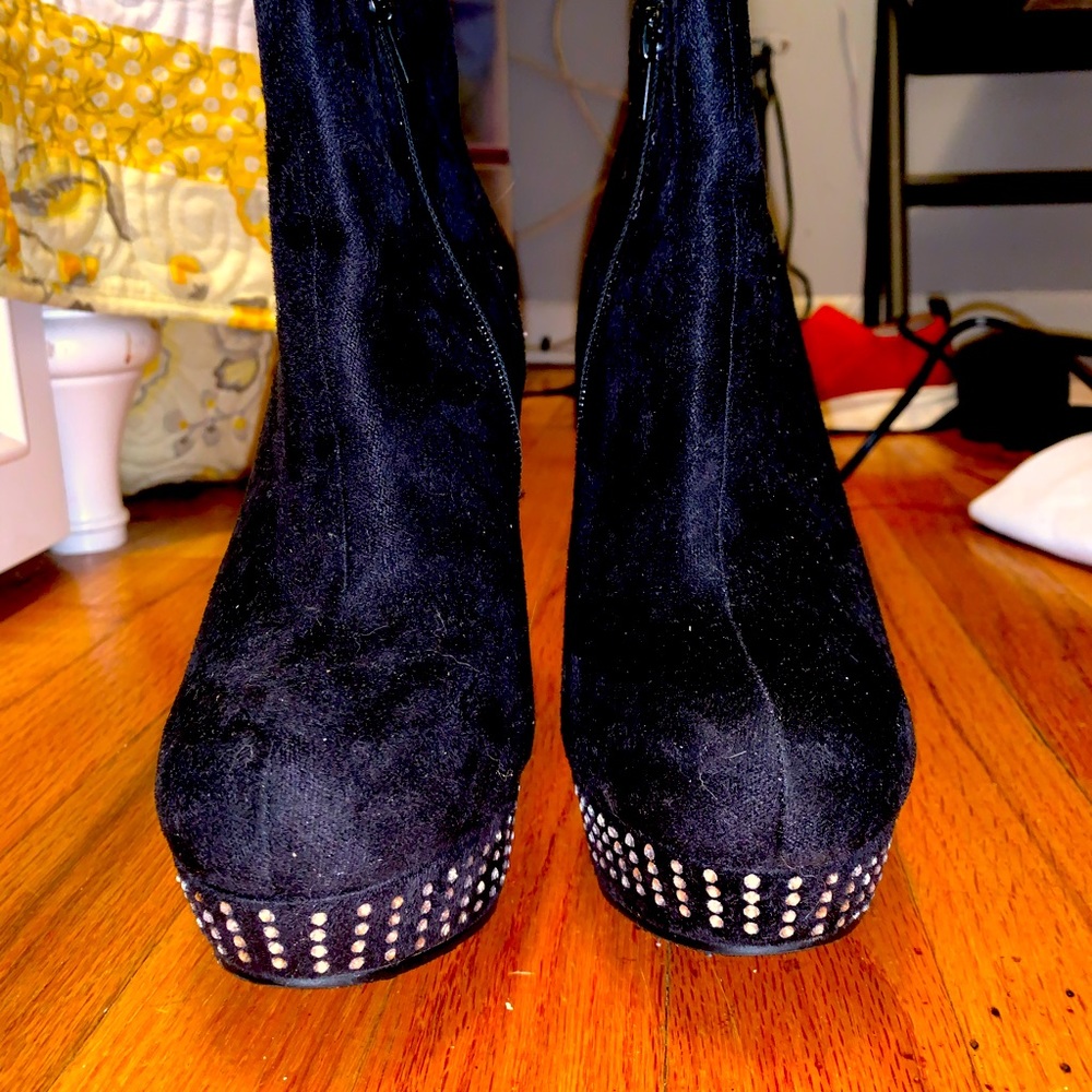 Black booties